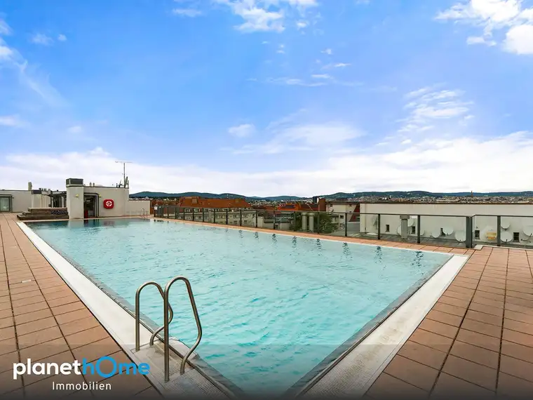 Rooftop-Pool | Loggia | Sauna | Garage