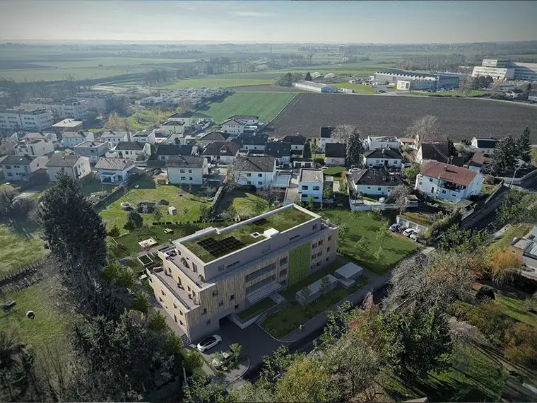 Leonding | Ruflingerstraße - Zentrumsnahe 4-Zimmer-Wohnung mit Ausblick ins Grüne - Erstbezug!