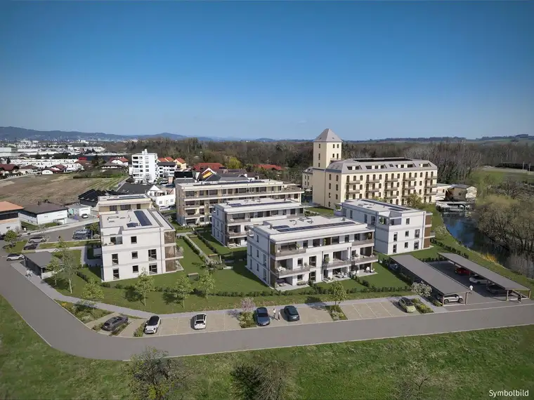 Traunfabrik - Wohnen neben den Traunauen - 4-Zimmer-Wohnung mit Blick ins Grüne