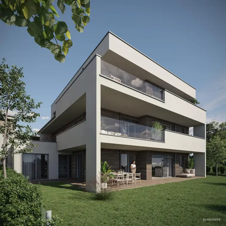 Nur 15 Min. nach Linz - Kirchschlag - traumhafte Gartenwohnung inkl. 2 Carport-Stellplätzen!