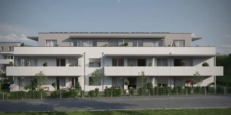 Neubau - Sattledt | Hauptstraße - Wohnung mit großzügigem südseitigen Balkon - provisionsfrei!