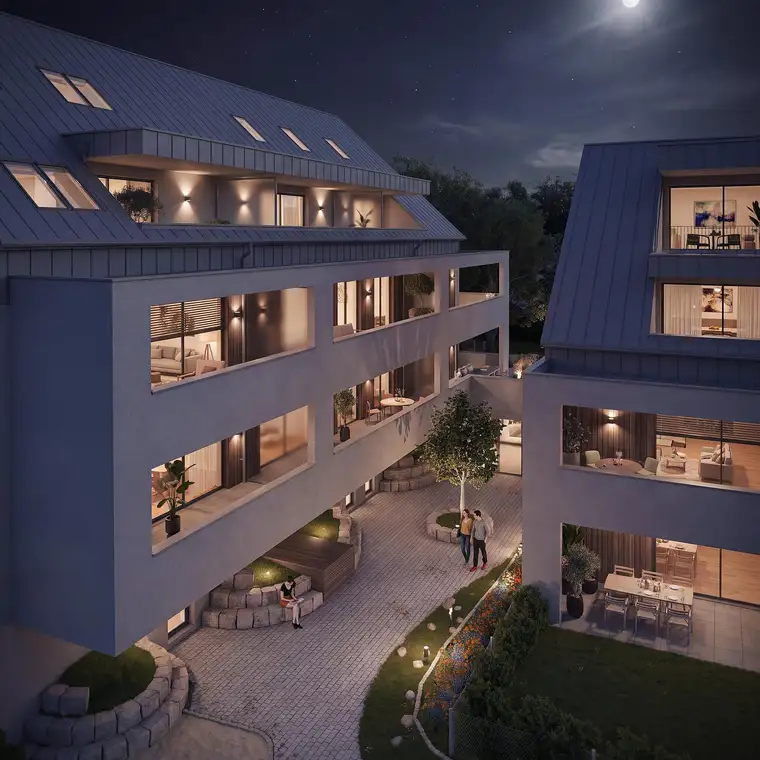 Geräumige 3-Zimmer Wohnung mit großem Balkon und Tiefgaragenstellplatz in St.Magdalena - Provisionsfrei!