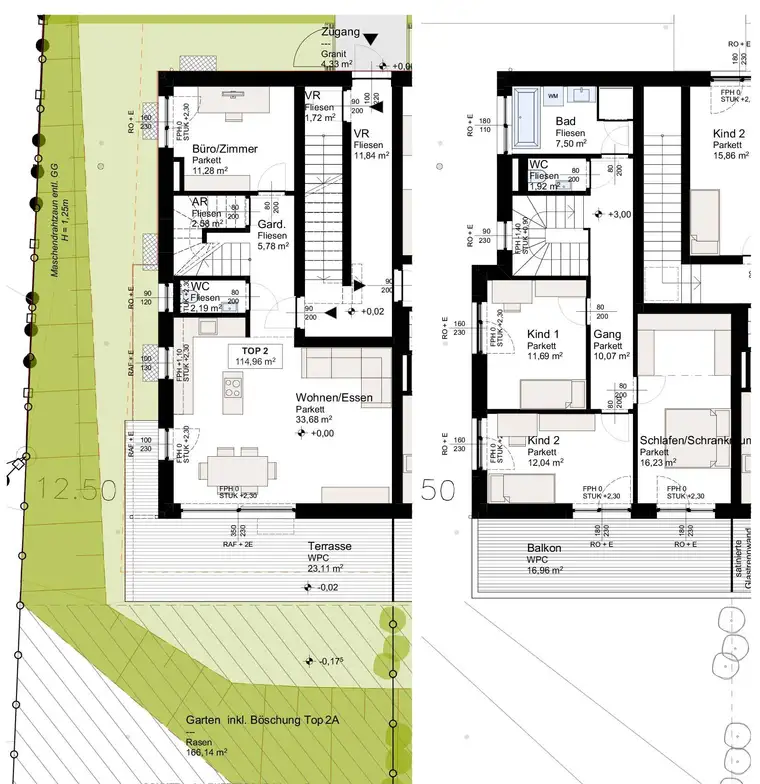 Maisonette-Wohnung in wunderschöner Grünruhelage - Neubau - Baubeginn erfolgt!