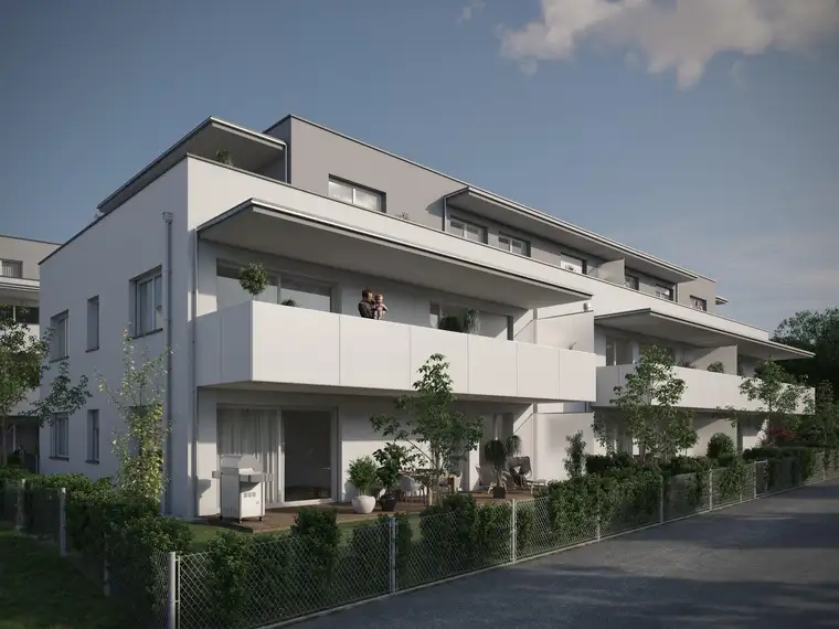 Neu! - Sattledt | Hauptstraße - Traumhafte Erdgeschoßwohnung mit Eigengarten - Grüner Strom durch PV-Anlage - effiziente Bauweise!