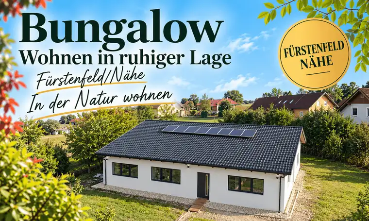 Wohnen mit viel Freiraum - Wohnhaus nähe Fürstenfeld