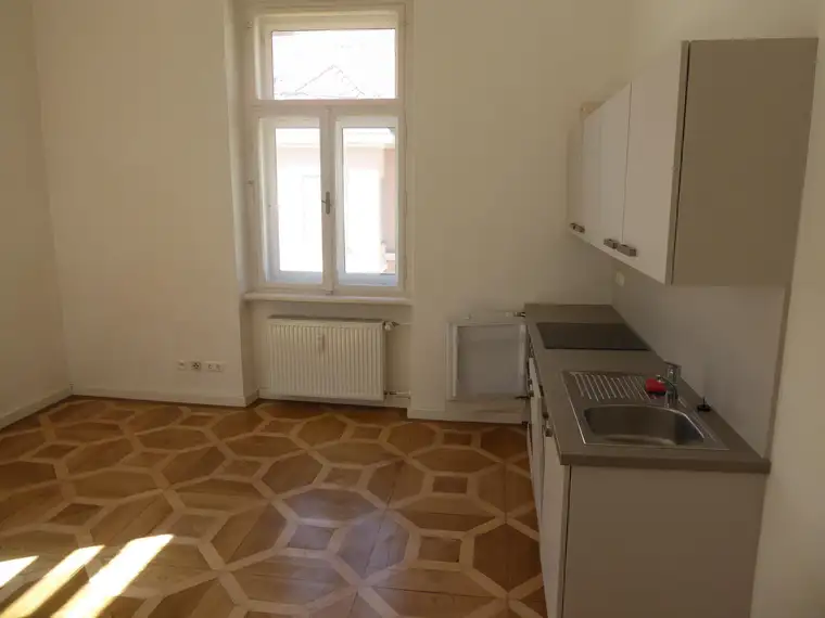 Wohnen im Univiertel. Altbau-Kleinwohnung Graz-Geidorf