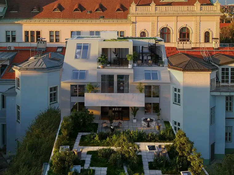 BESTLAGE Alt-Hietzing: Exklusives Wohnprojekt mit 5 Einheiten: 2-Zimmerwohnung mit 56 m² | Terrasse und Garten | Frühling 2025