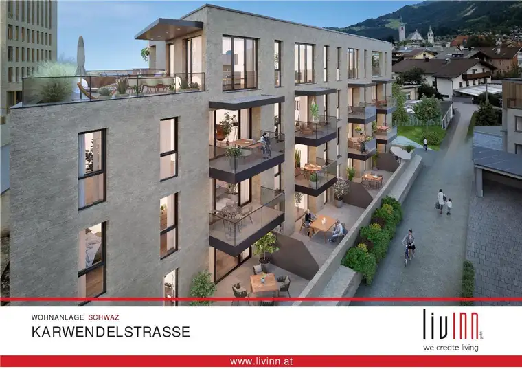 Stadtflair pur: Erstklassige 2 - 4 Zimmerwohnungen in bester Lage mitten in Schwaz