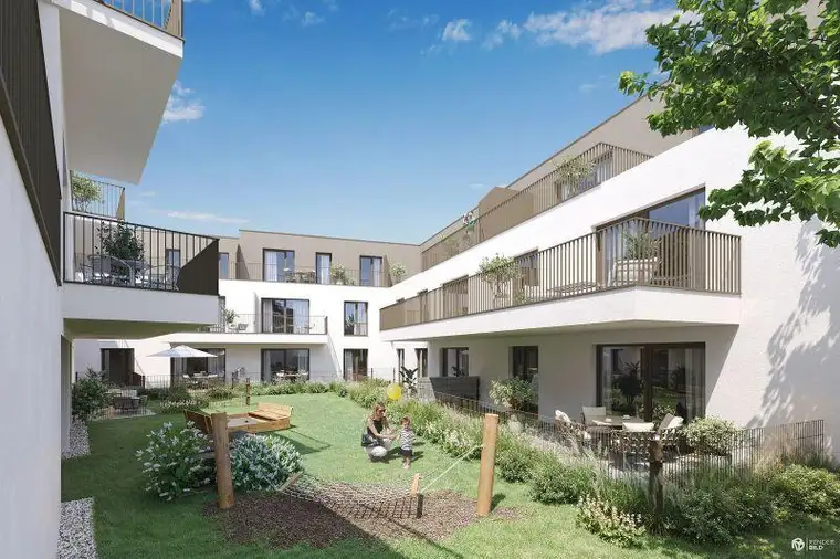 IHR NEUES ZUHAUSE IN DER HAASGASSE 8-10.
WOHNEN. WOHLFÜHLEN. WOLKERSDORF