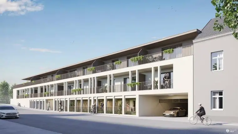 IHR NEUES ZUHAUSE IN DER HAASGASSE 8-10.
WOHNEN. WOHLFÜHLEN. WOLKERSDORF