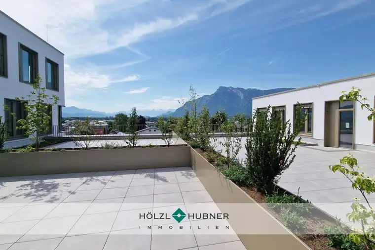 Neubaubüro mit beeindruckender Dachterrasse