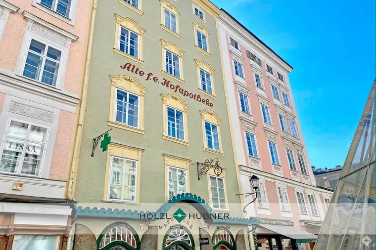 Großzügige 3,5-Zimmerwohnung im Herzen der Altstadt Salzburg zu vermieten