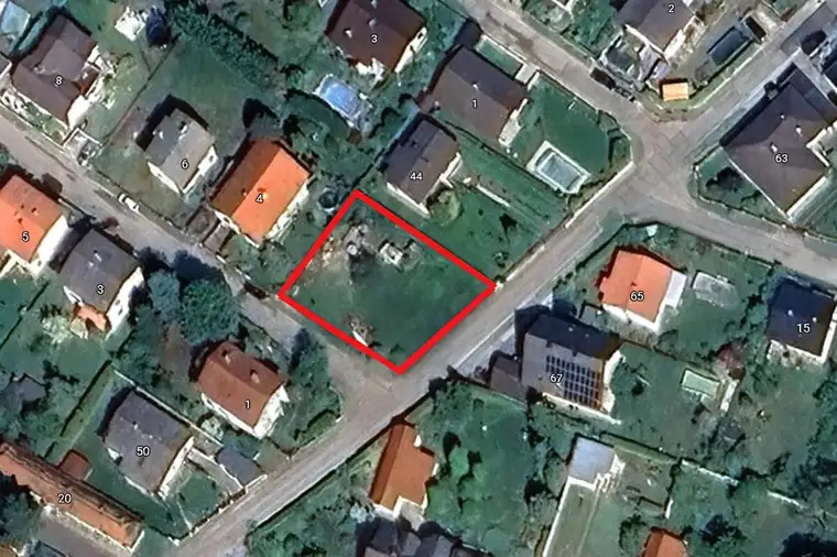 Pachtgrundstück in Felixdorf – ca. 720 m² in Wohngebietslage
