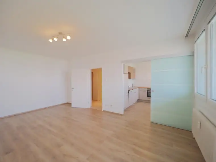 Modernisierte &amp; kompakte Wohnung mit Loggia und Weitblick in Laxenburg