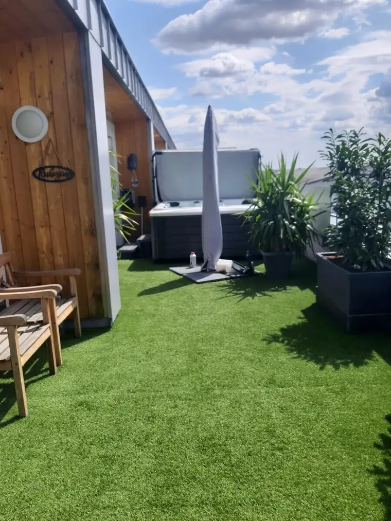 Nie wieder Platzprobleme! Zwei Reihenhäuser zusammengeführt mit 4 Stellplätzen! Mietkauf in Brunn am Gebirge!