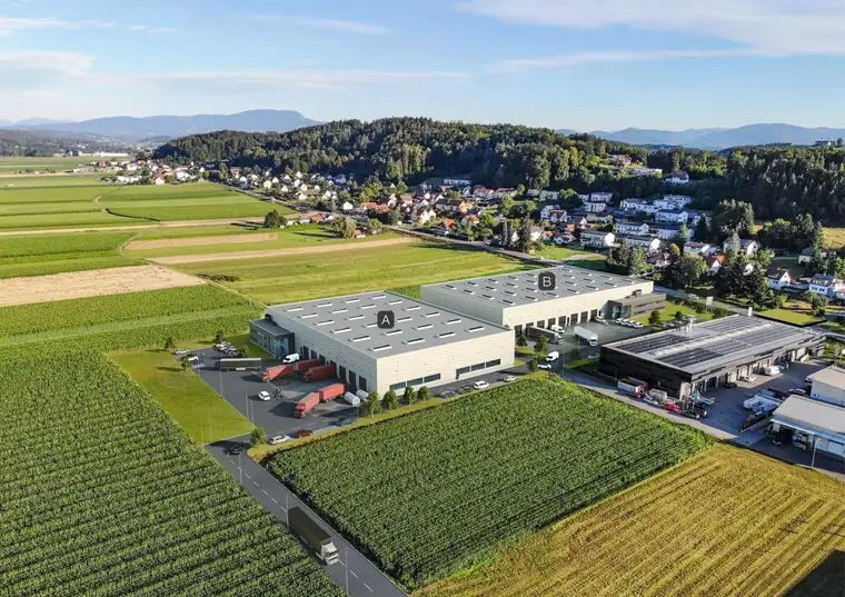 Halle + Büro in Gewerbepark zu vermieten - Top Lage nahe Graz / Gleisdorf / Autobahn A2
