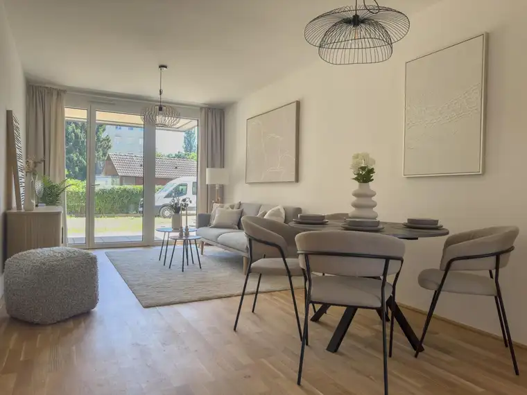 GARTENTRAUM IN RUHELAGE! ERSTBEZUGSWOHNUNG MIT 2-ZIMMER; GARTEN UND PARKPLATZ