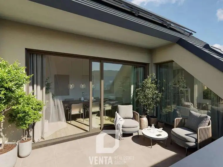 Nur noch bis 31.03.2026! BAUSTART-AKTION: -8,5%! Großes Penthouse mit MUR|PUR!