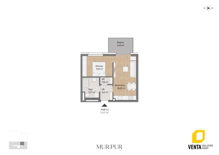 Investieren im Zentrum mit MUR|PUR!