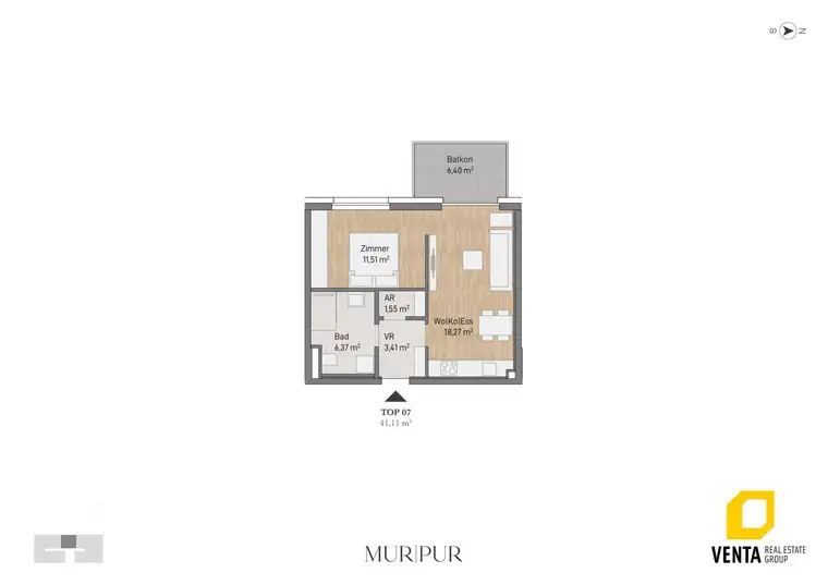 MUR|PUR in zentraler Lage mit Anlagepotenzial!
