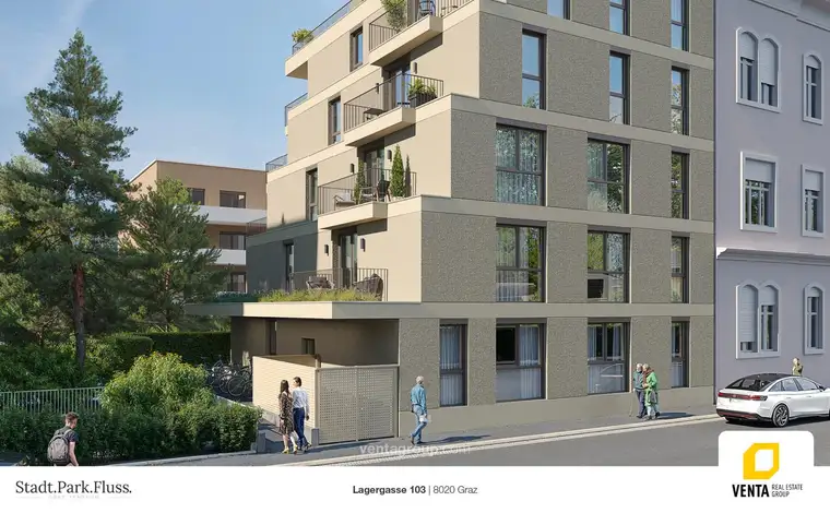 BAUSTART-AKTION -8,5%! Stadt.Park.Fluss – Ihr neues Zuhause!