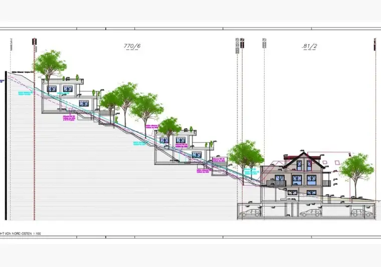 Provisionsfrei! Hochwertige Planung ! PROJEKT zum Verkaufen: Wohnungen/Häuser/Büro.