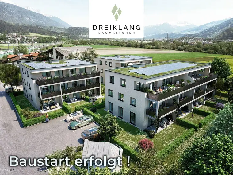 DREIKLANG Baumkirchen - auch im Winterhalbjahr voll besonnt