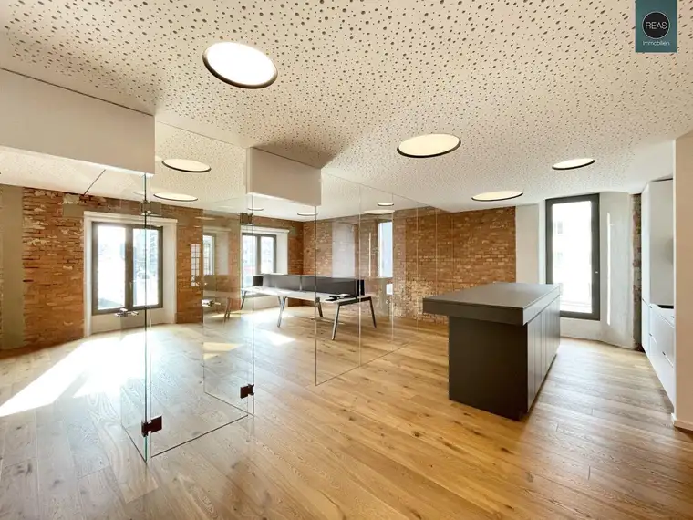 Loft mit hochwertgier Ausstattung in ehem. Kornspeicher der Brotfabrik Wien! Stellplatz verfügbar!