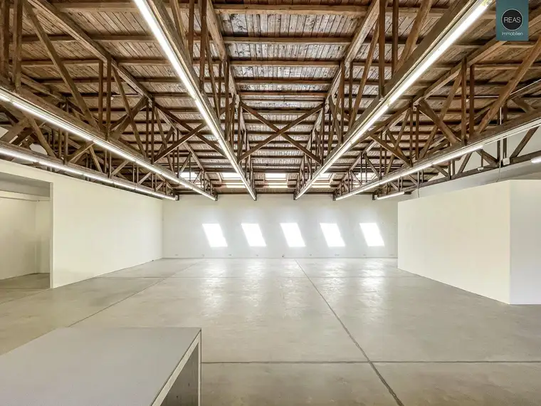 Loft in der Brotfabrik Wien mit hoher Raumhöhe &amp; großer Terrasse! Stellplatz verfügbar!