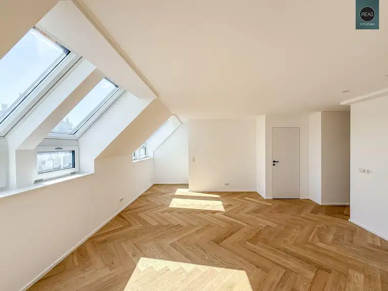 Elevate 1090 – Erstbezug: Luxus Dachgeschoss - Maisonette Wohnung (klimatisiert) nahe U6 Alser Straße, AKH!