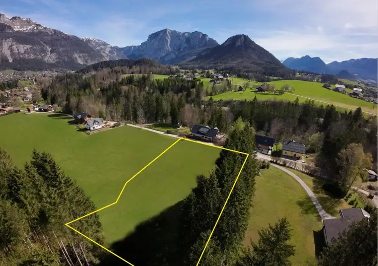 Vier Baugründe in Altaussee - Baugrund 1