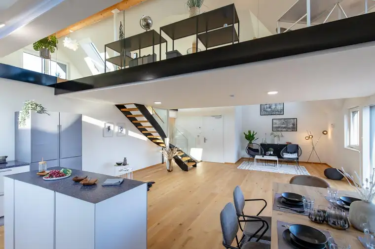 Exklusive Dachatelierwohnung in St. Gilgen