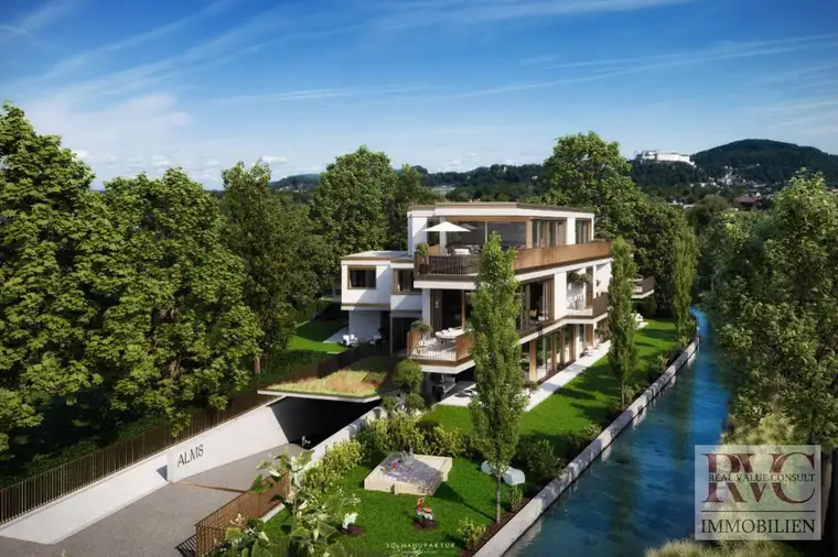 Residieren am Almkanal - Zwei-Zimmer-Wohnung Top 6