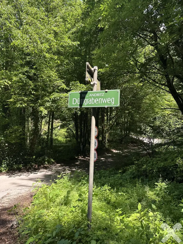 Sonniges Baugrundstück in Graz-Andritz inkl. Wochenendhaus und kleinem Wald - Ruhige Lage mit viel Potenzial