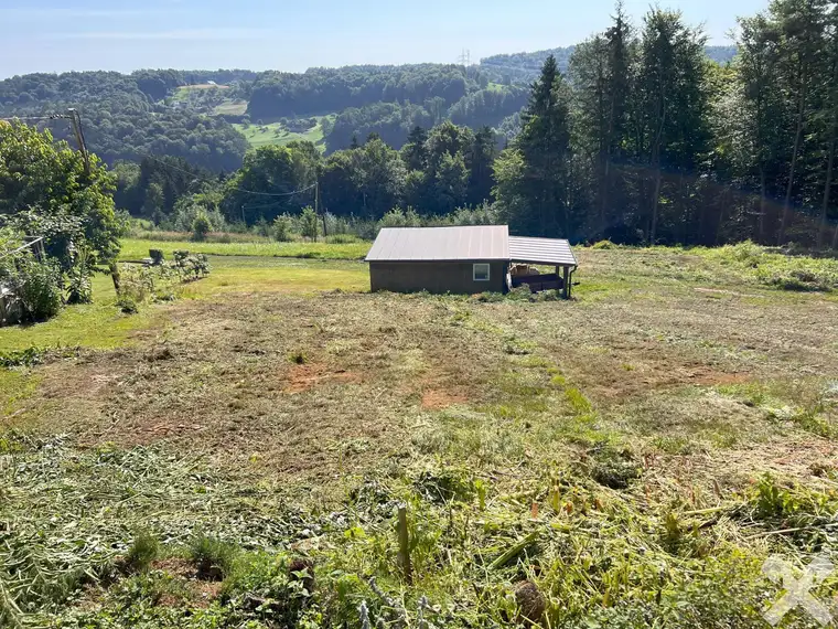 Großes, sonniges Baugrundstück in Hanglage bei Gnaning
