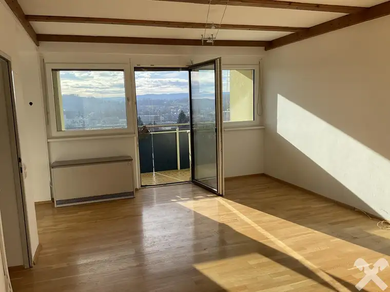 Ausblick über die Stadt - 4-Zimmer-Wohnung in Deutschlandsberg