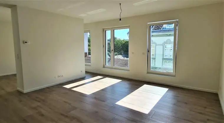 ANTON-BOSCH-GASSE, sonnige 52 m2 Neubau, Wohn-Esszimmer, Schlafzimmer, Fußbodenheizung, 2. Liftstock, Jedlesee