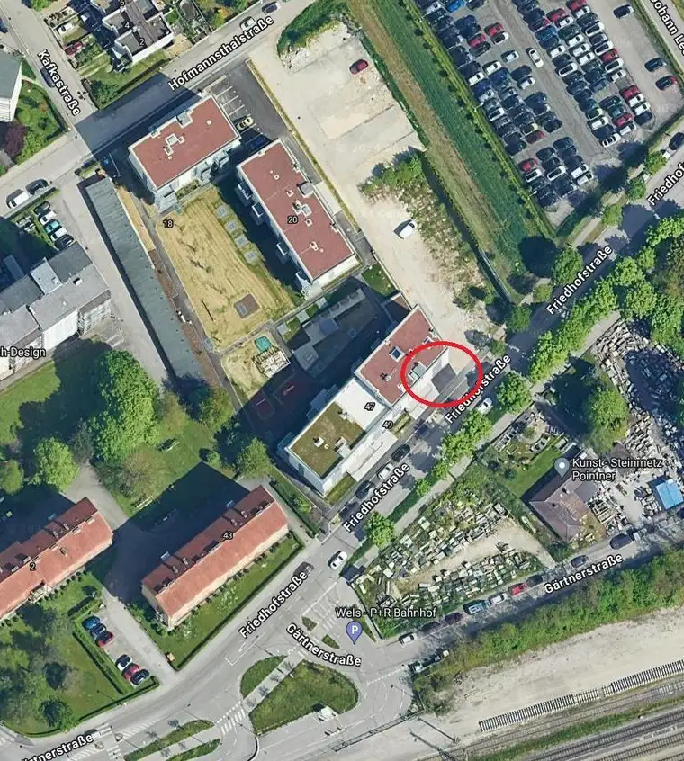 Wels, Hofmannsthalstraße/Friedhofstraße - Tiefgaragenstellplätze zu vermieten