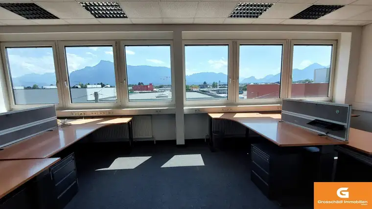 Büroetage mit Panoramablick in Salzburg Maxglan mieten