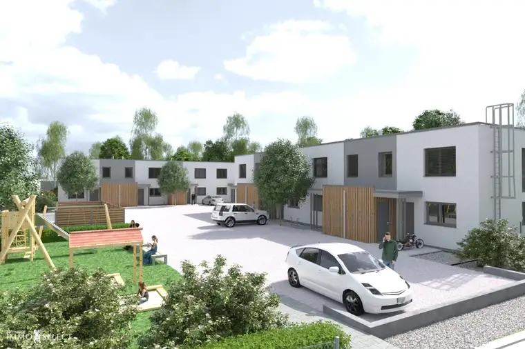 HOCHWERTIGE PASSIV - REIHENHÄUSER AM RANDE DER LANDESHAUPTSTADT ST. PÖLTEN - ... LEBENSQUALITÄT PUR ...