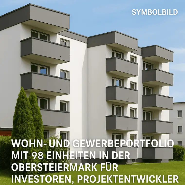 Vollvermietetes Wohn- Gewerbeportfolio im aufstrebenden Murtal – sofort Erträge sichern.