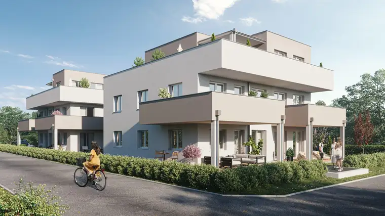 3 Zimmer Wohnung mit Garten zum unschlagbaren Preis von EUR 258.000,00 inkl TG Stellplatz
