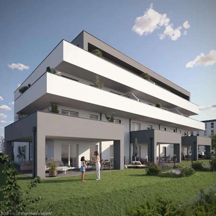 Letzte Chance auf eine 3 Zimmer Wohnung in unserem wunderschönen Neubauprojekt!