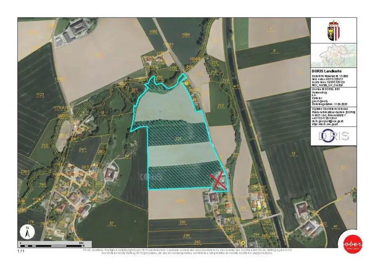 9ha Ackerland in Kematen an der Krems