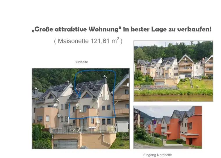 8600 Bruck an der Mur – St. Dionysen – große Maisonettenwohnung in einem sanierten Haus 