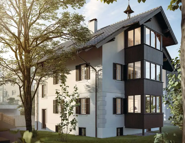 besondere 3-Zimmer Dachgeschosswohnung mit einzigartigem Ausblick