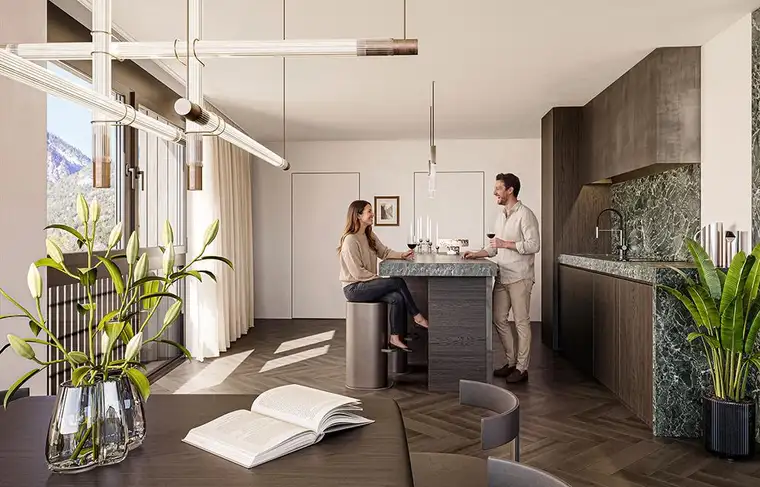 In Bau: Großzügiges Premium-Penthouse mit Dachterrasse und atemberaubendem Panoramablick