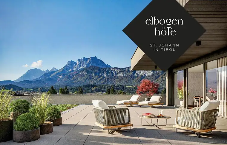 Exklusive Penthousewohnung mit Blick auf den Wilden Kaiser