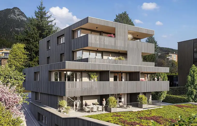 In Bau: Großzügige 3-Zimmer Terrassenwohnung mit klarer Raumstruktur und Traumausblick