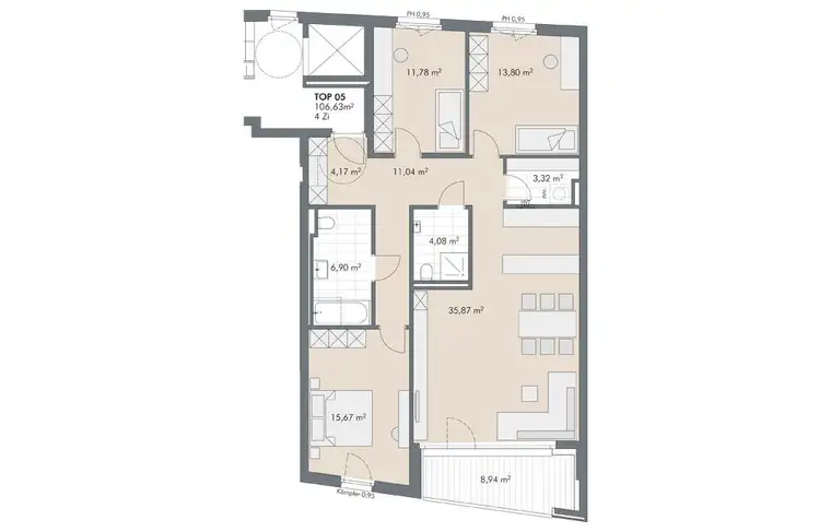 4-Zimmer Familienwohnung in herrlicher Altstadtlage (Top WH05)